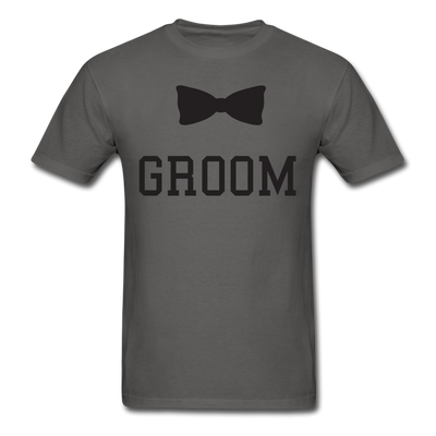 Groom Tie Unisex Classic T-Shirt - charcoal