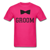 Groom Tie Unisex Classic T-Shirt - fuchsia