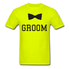 Groom Tie Unisex Classic T-Shirt - safety green