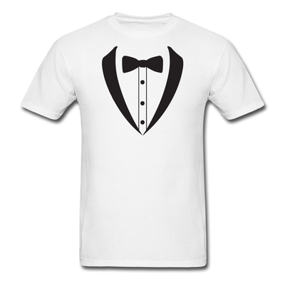Tuxedo Unisex Classic T-Shirt - white