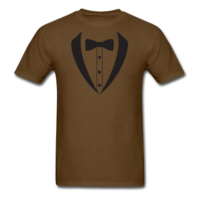 Tuxedo Unisex Classic T-Shirt - brown