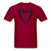 Tuxedo Unisex Classic T-Shirt - dark red