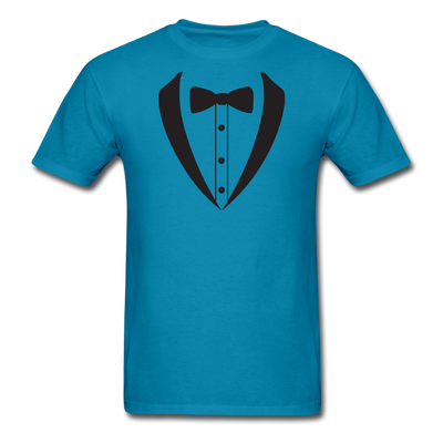 Tuxedo Unisex Classic T-Shirt - turquoise