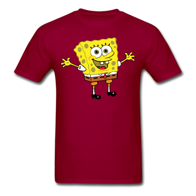 SpongeBob Squarepants Unisex Classic T-Shirt - dark red