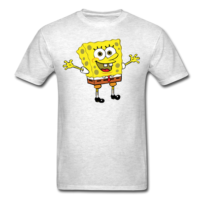 SpongeBob Squarepants Unisex Classic T-Shirt - light heather gray
