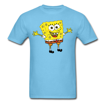 SpongeBob Squarepants Unisex Classic T-Shirt - aquatic blue