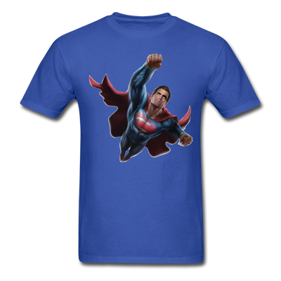 Superman Flying Up Unisex Classic T-Shirt - royal blue