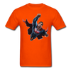 Superman Flying Up Unisex Classic T-Shirt - orange
