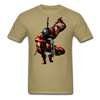 Deadpool Pose Unisex Classic T-Shirt - khaki