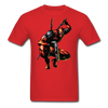 Deadpool Pose Unisex Classic T-Shirt - red