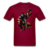 Deadpool Pose Unisex Classic T-Shirt - burgundy