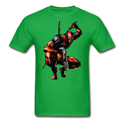 Deadpool Pose Unisex Classic T-Shirt - bright green