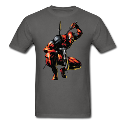 Deadpool Pose Unisex Classic T-Shirt - charcoal