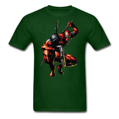 Deadpool Pose Unisex Classic T-Shirt - forest green