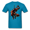 Deadpool Pose Unisex Classic T-Shirt - turquoise