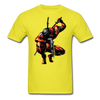 Deadpool Pose Unisex Classic T-Shirt - yellow