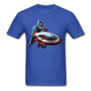 Captain America Unisex Classic T-Shirt - royal blue
