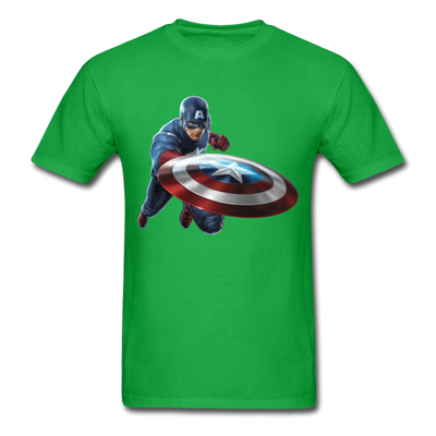 Captain America Unisex Classic T-Shirt - bright green