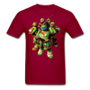 Teenage Mutant Ninja Turtles Unisex Classic T-Shirt - dark red