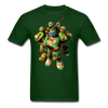 Teenage Mutant Ninja Turtles Unisex Classic T-Shirt - forest green