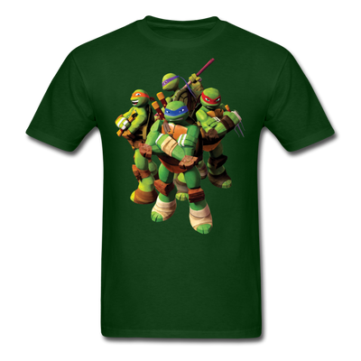 Teenage Mutant Ninja Turtles Unisex Classic T-Shirt - forest green