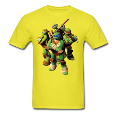 Teenage Mutant Ninja Turtles Unisex Classic T-Shirt - yellow