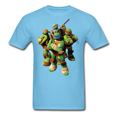 Teenage Mutant Ninja Turtles Unisex Classic T-Shirt - aquatic blue