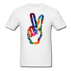 Peace Unisex Classic T-Shirt - white