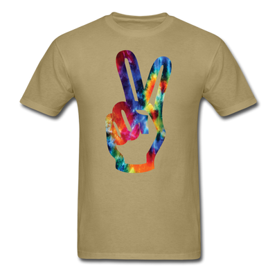 Peace Unisex Classic T-Shirt - khaki