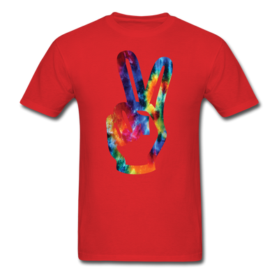 Peace Unisex Classic T-Shirt - red