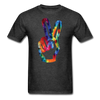 Peace Unisex Classic T-Shirt - heather black