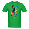 Peace Unisex Classic T-Shirt - bright green