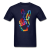 Peace Unisex Classic T-Shirt - navy