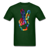 Peace Unisex Classic T-Shirt - forest green