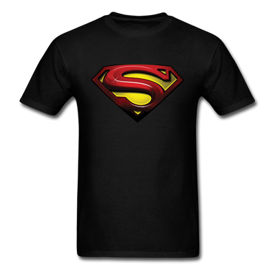 Superman Logo Unisex Classic T-Shirt - black