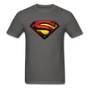 Superman Logo Unisex Classic T-Shirt - charcoal