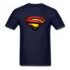 Superman Logo Unisex Classic T-Shirt - navy