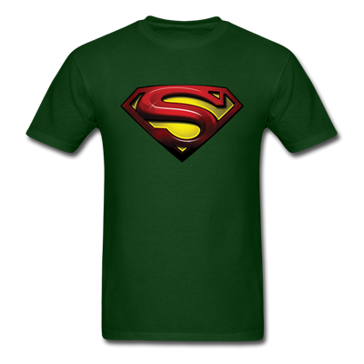Superman Logo Unisex Classic T-Shirt - forest green