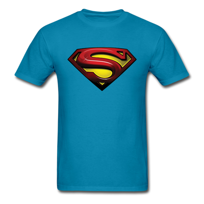 Superman Logo Unisex Classic T-Shirt - turquoise