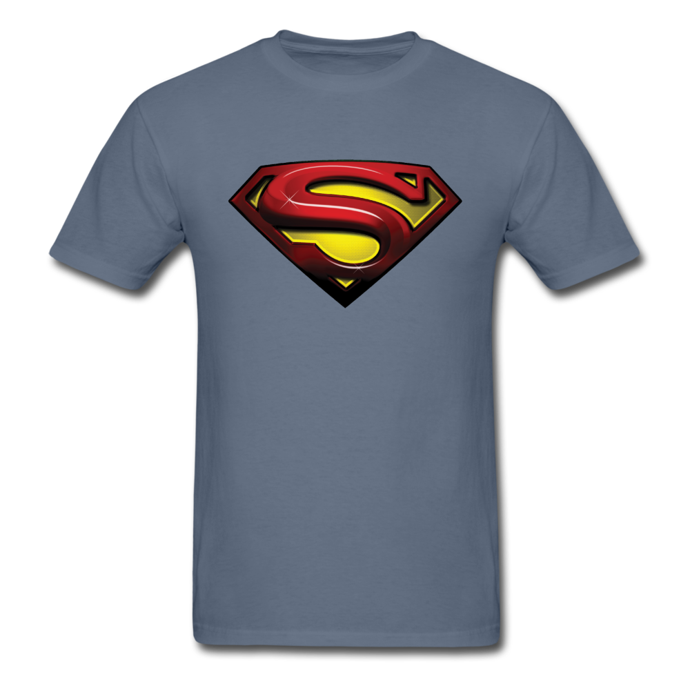 Murals T-Shirt Unisex Superman Classic - Christian Logo Wall