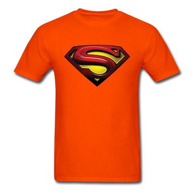 Superman Logo Unisex Classic T-Shirt - orange