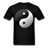 Yin and Yang Unisex Classic T-Shirt - black
