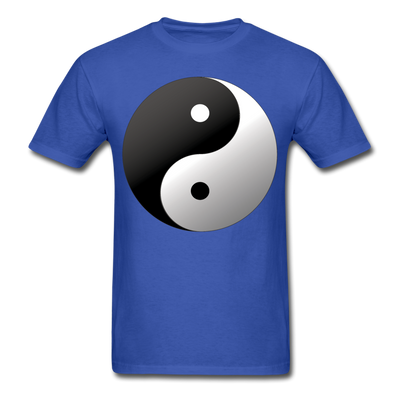 Yin and Yang Unisex Classic T-Shirt - royal blue