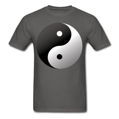 Yin and Yang Unisex Classic T-Shirt - charcoal