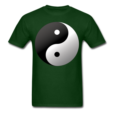 Yin and Yang Unisex Classic T-Shirt - forest green
