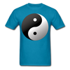 Yin and Yang Unisex Classic T-Shirt - turquoise