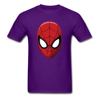 Spider-Man Head Unisex Classic T-Shirt - purple