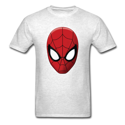 Spider-Man Head Unisex Classic T-Shirt - light heather gray