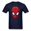 Spider-Man Head Unisex Classic T-Shirt - navy