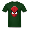 Spider-Man Head Unisex Classic T-Shirt - forest green